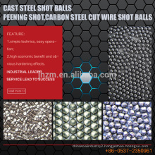 Cast Steel Shot Balls , Peening Shot, Carbon Steel Cut Wire Shot Balls